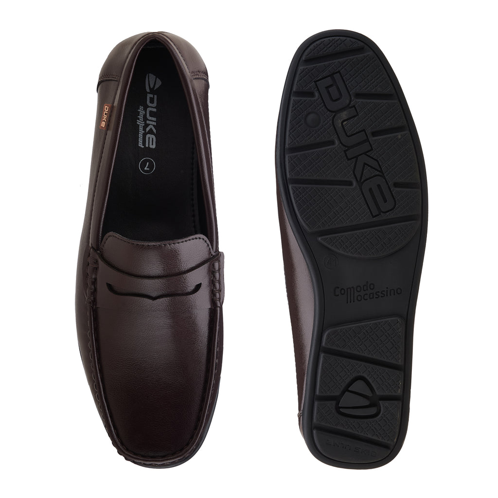 Duke Men Textured Loafers (FWOL4020)