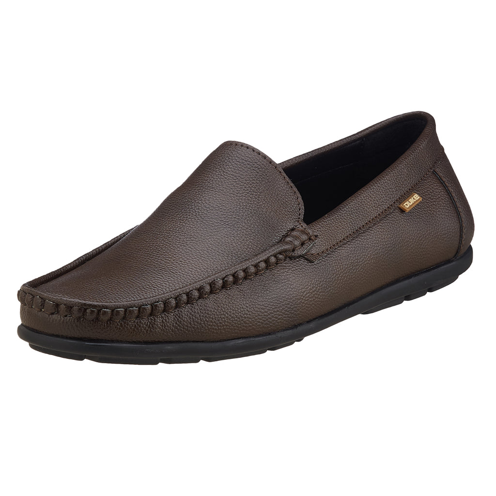 Duke Men Textured Loafers ( FWOL4024 )