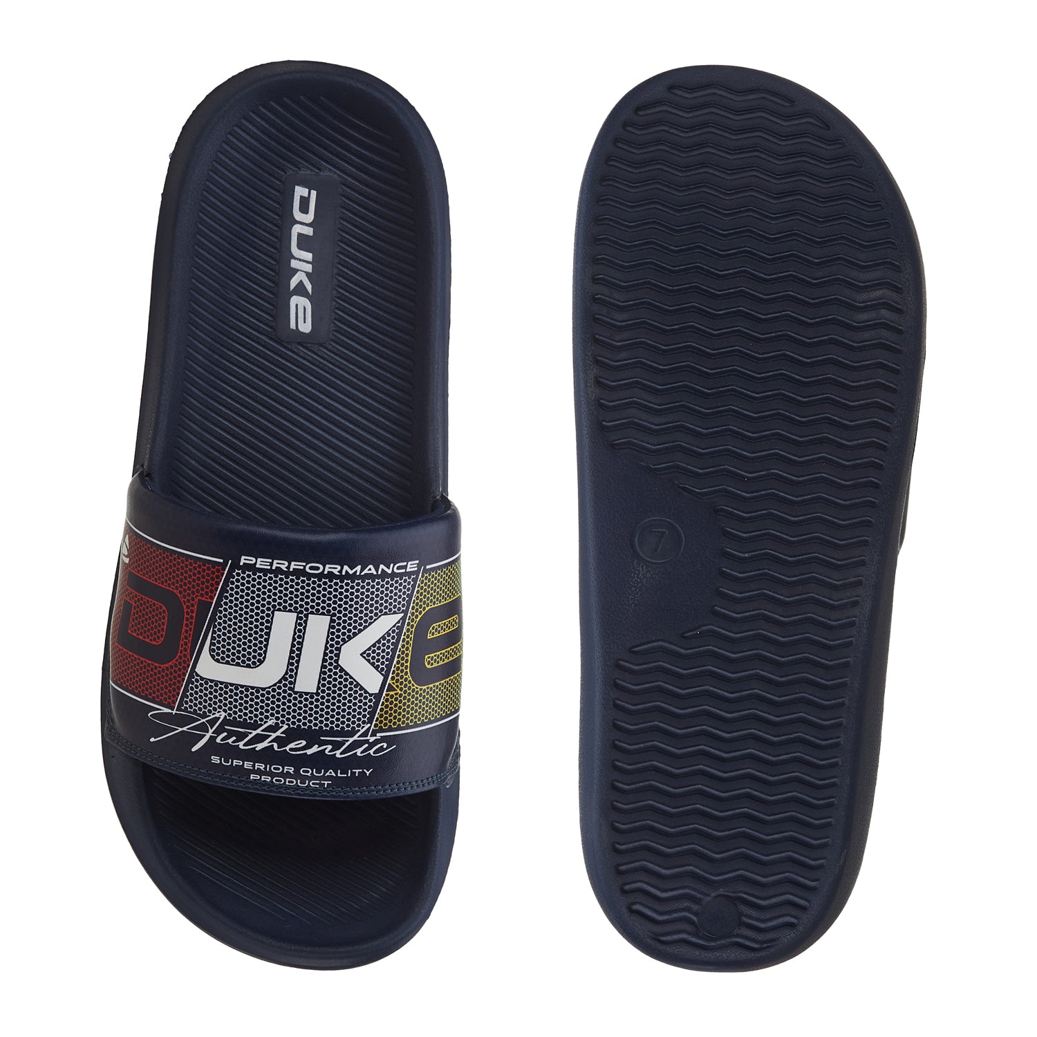 Duke Men Printed Sliders (FWC6184)