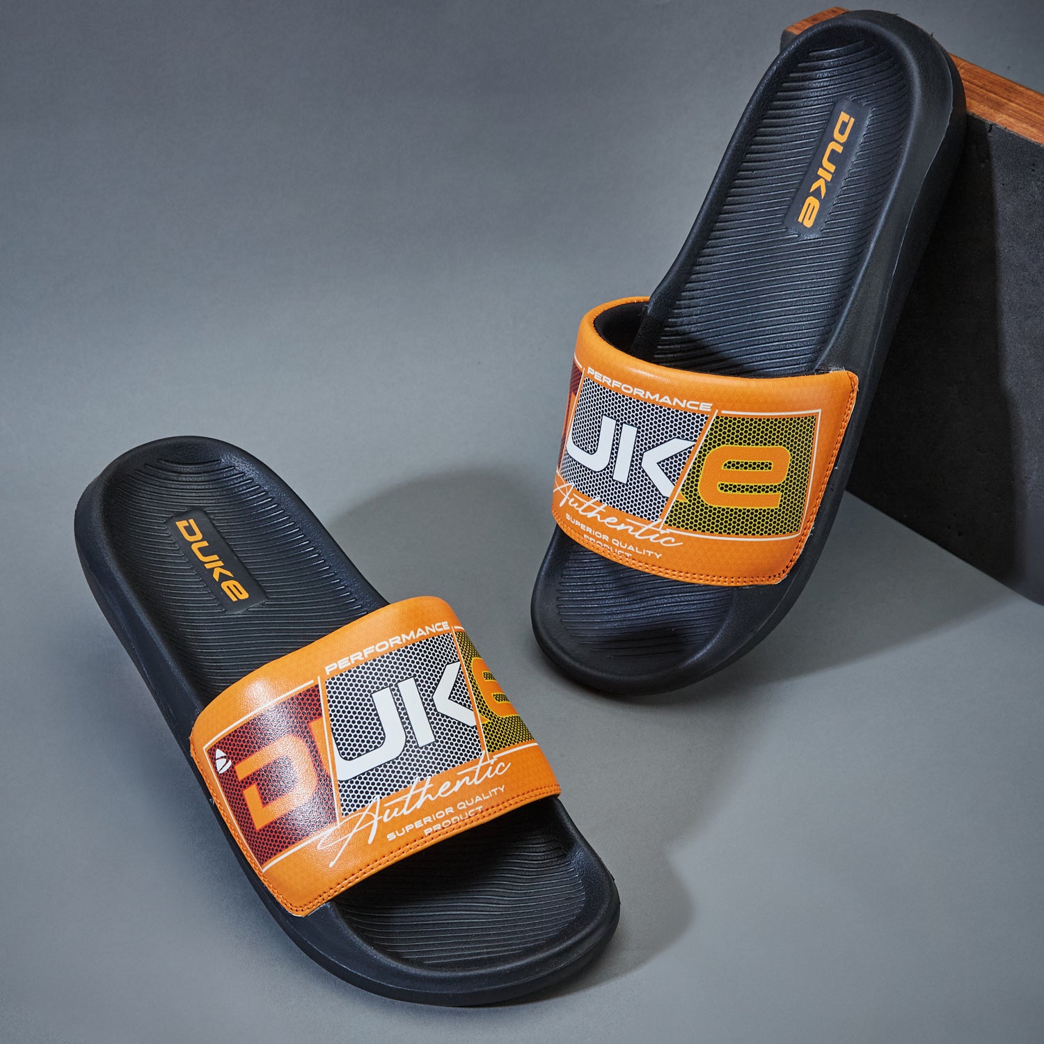Duke Men Printed Sliders (FWC6184)