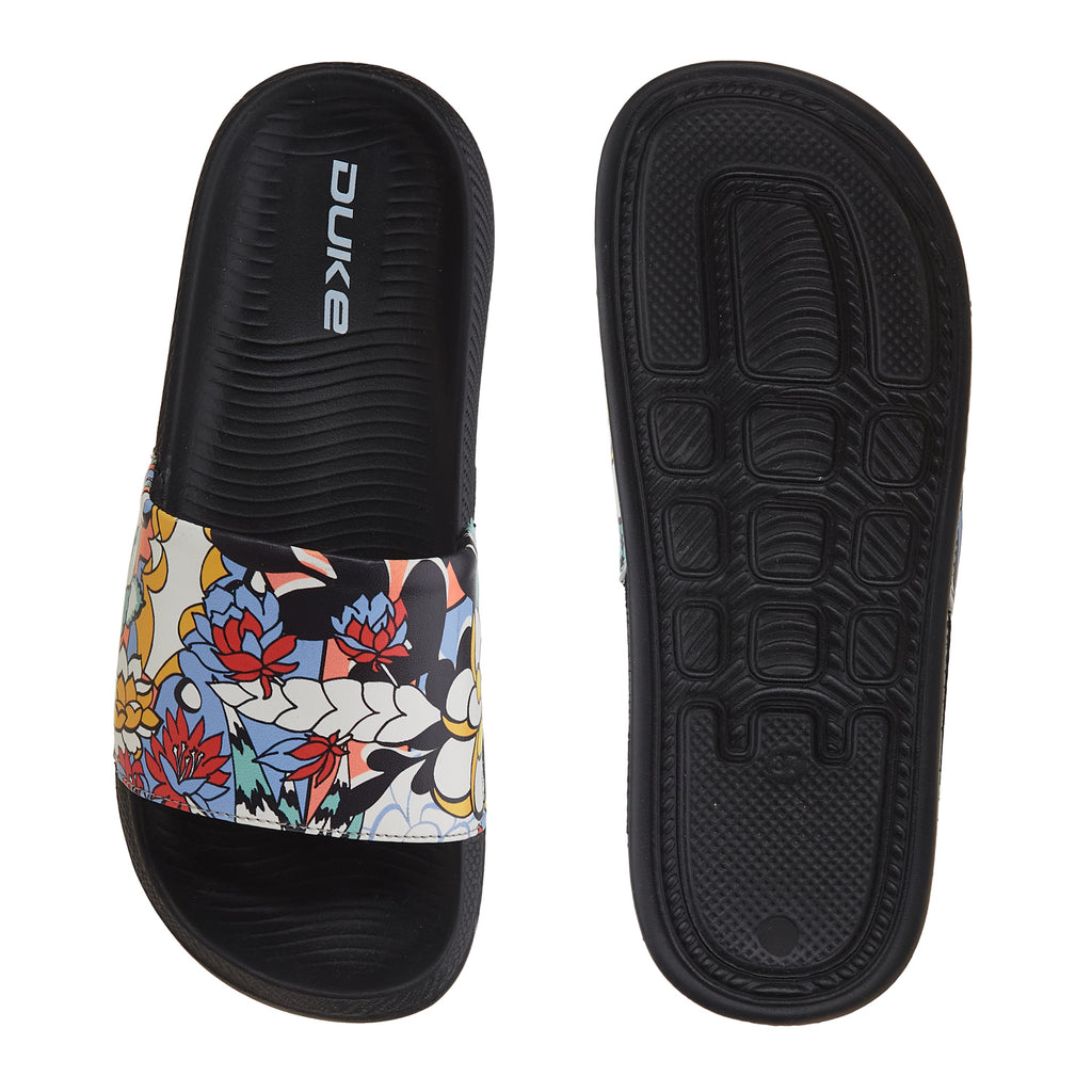 Duke Women Printed Slidders  (XFW0345)