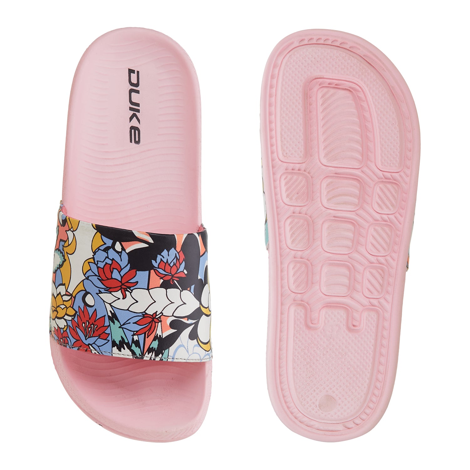 Duke Women Printed Slidders  (XFW0345)
