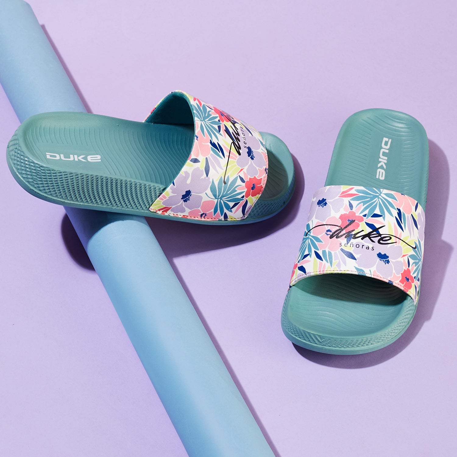 Duke Women Printed Slidders  (XFW0347)