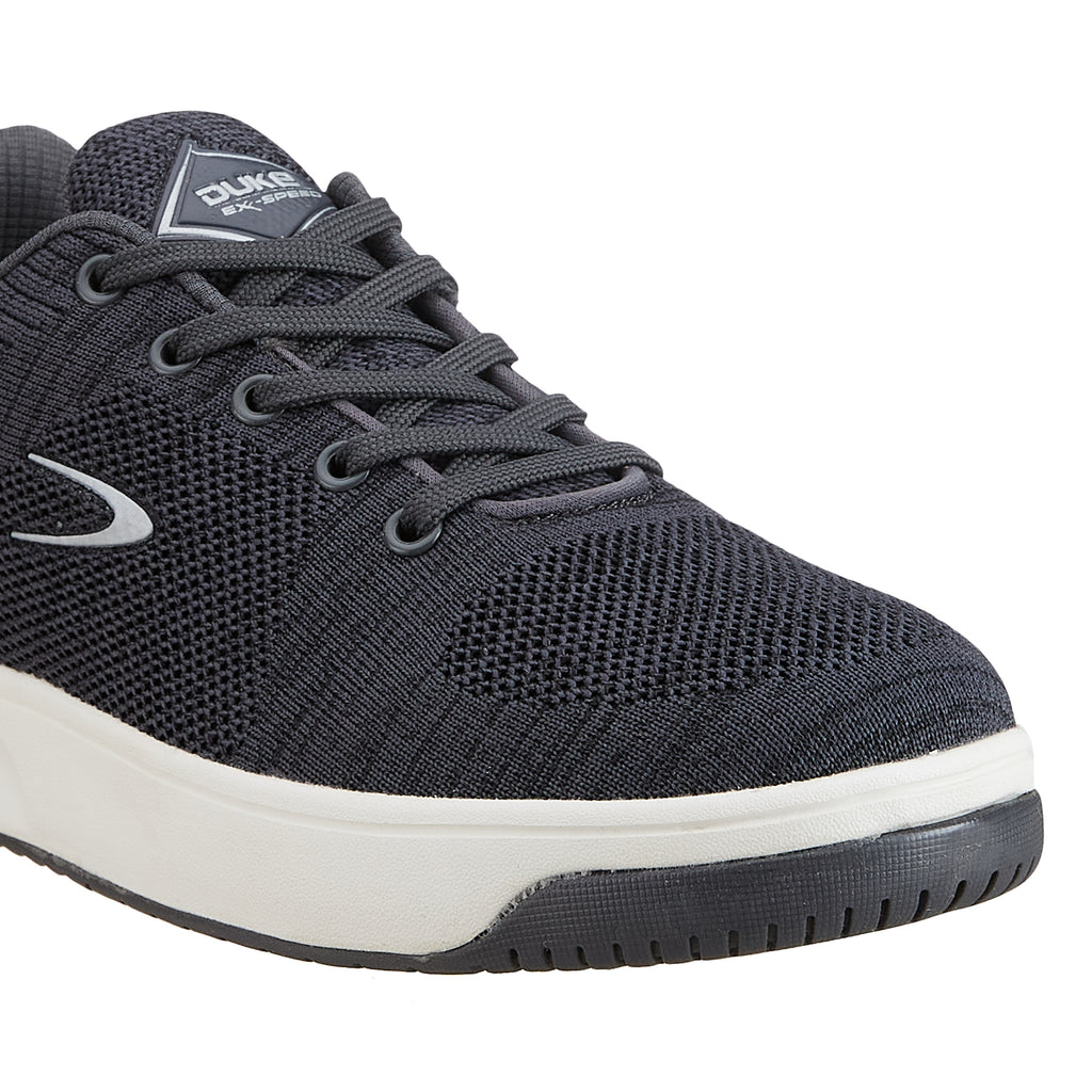 Duke Men Woven Design Lace-Ups Sneakers (FWOL2544)