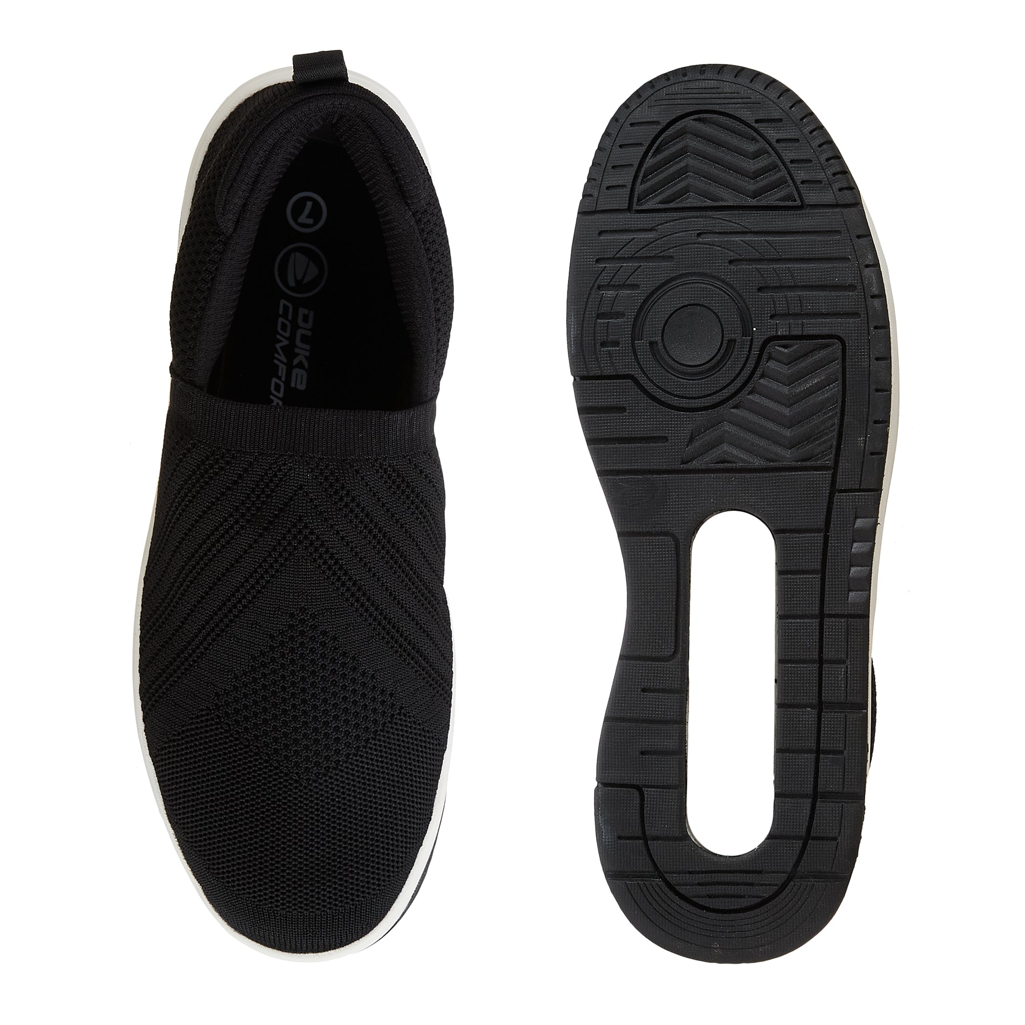 Duke Men Woven Design Slip-On Sneakers (FWOL2543)