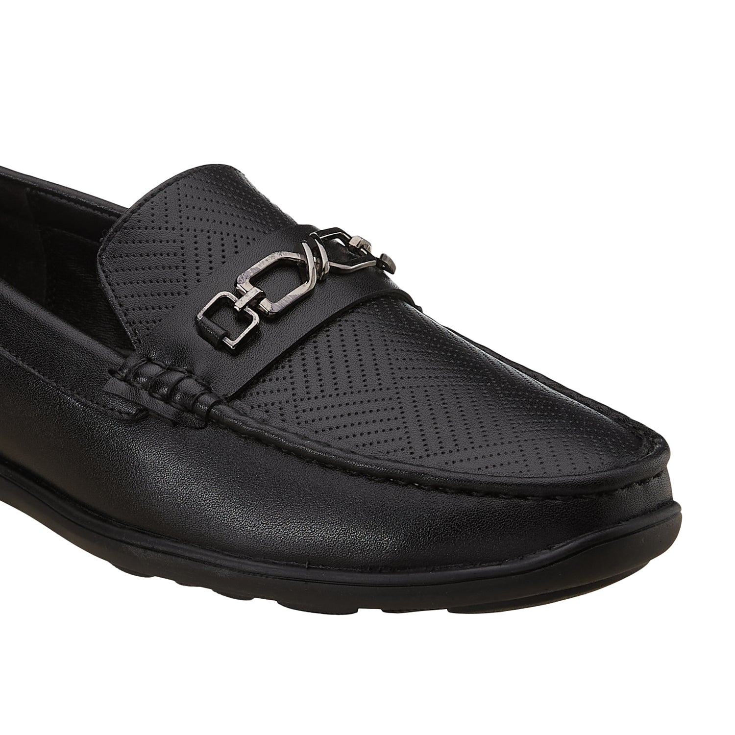 Duke Signature Buckle Loafers  (FWOL4036)