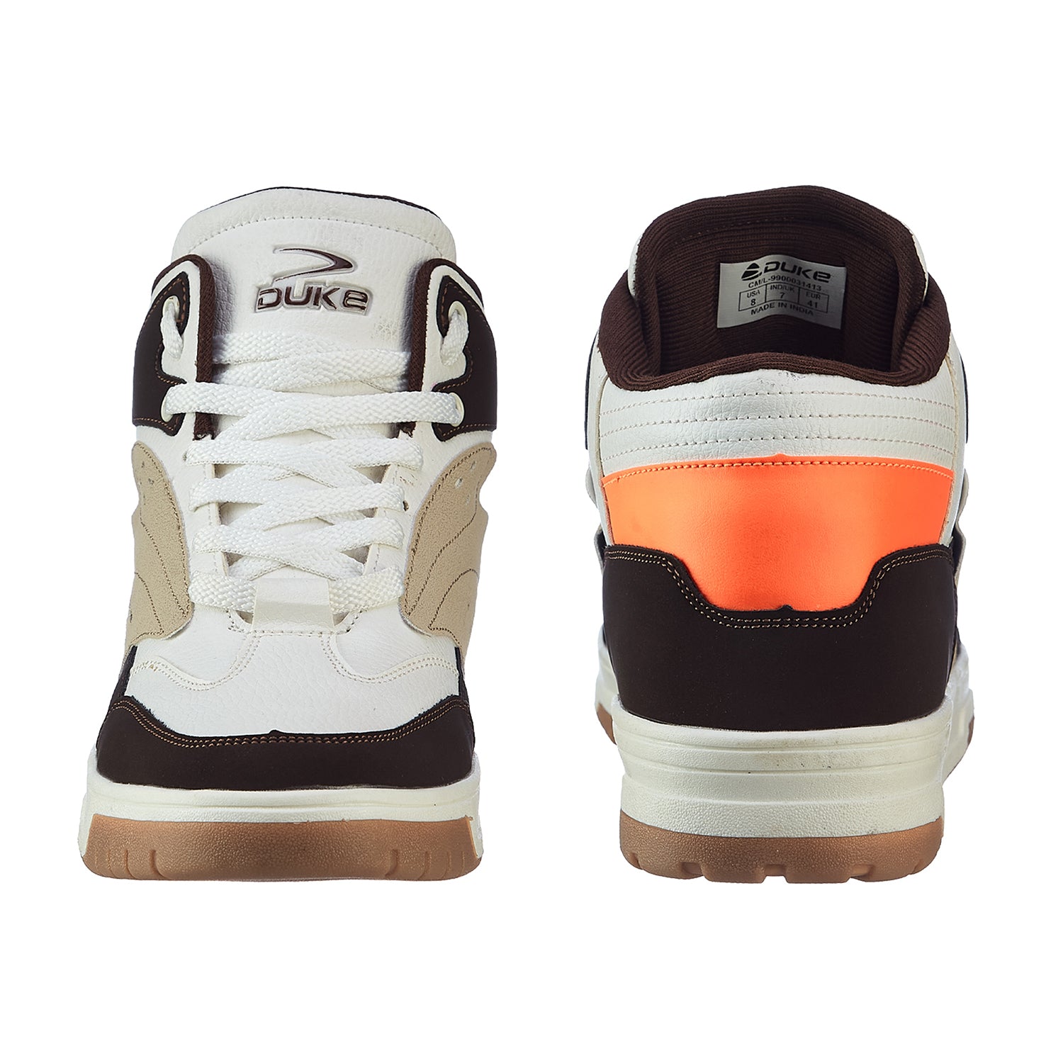 Duke Men's Streetstyle High-Top Sneakers (FWOL2560)