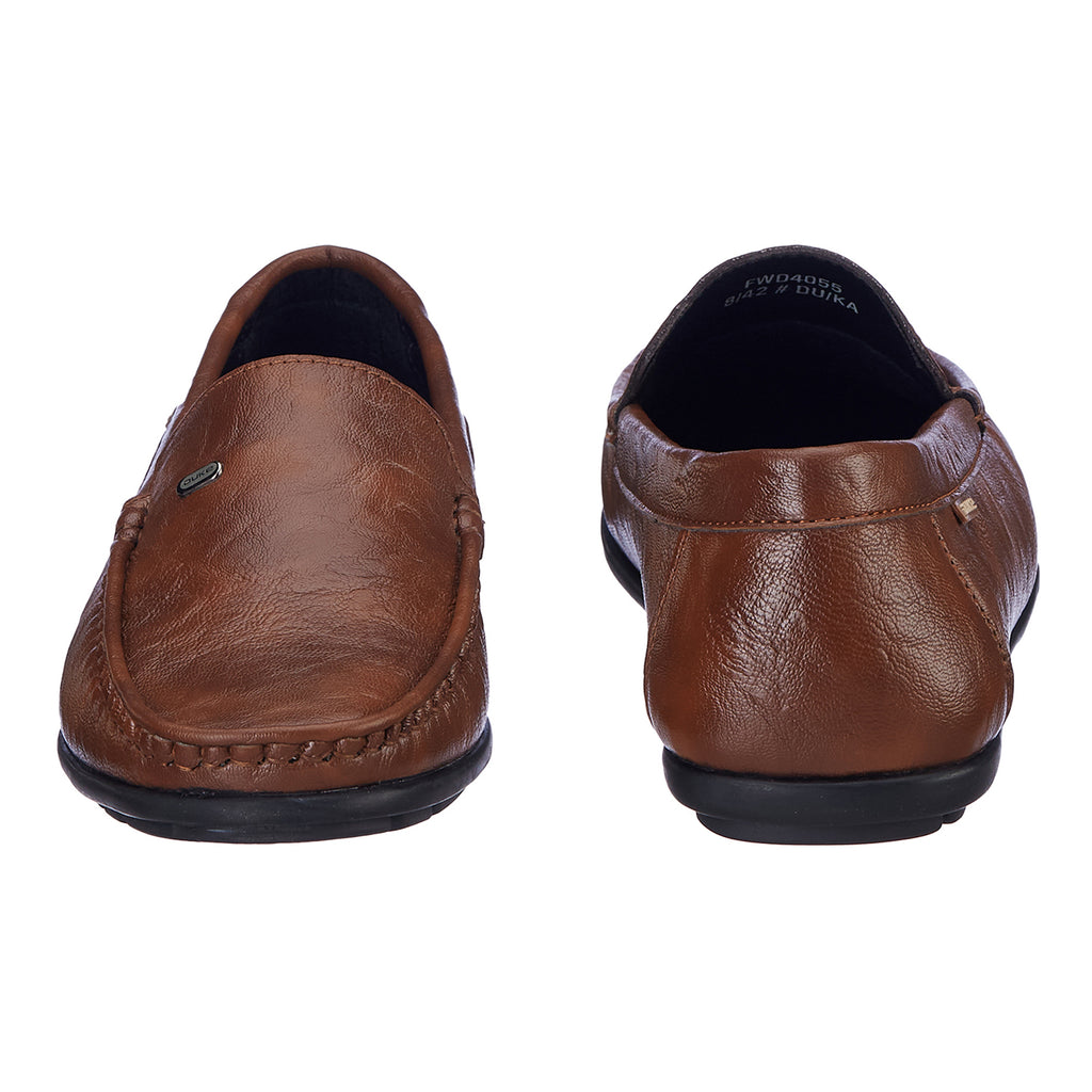 Duke Men Textured Classic Loafers (FWD4055)