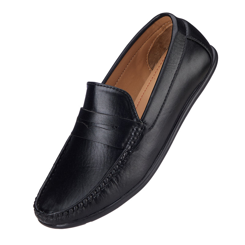 Duke Mens Classic Solid Loafers (FWD4050)