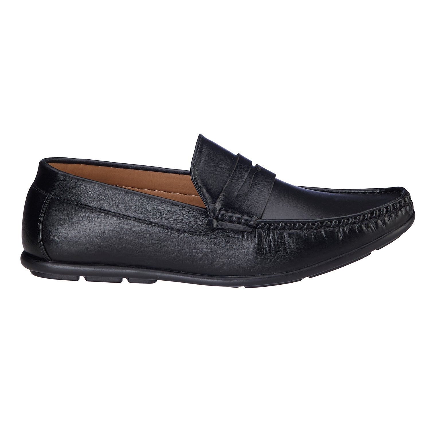 Duke Mens Classic Solid Loafers (FWD4050)