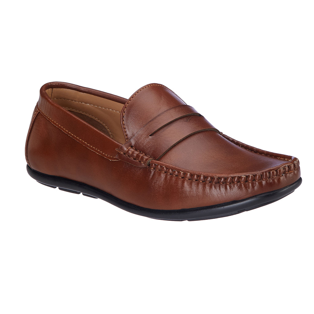 Duke Mens Classic Solid Loafers (FWD4050)