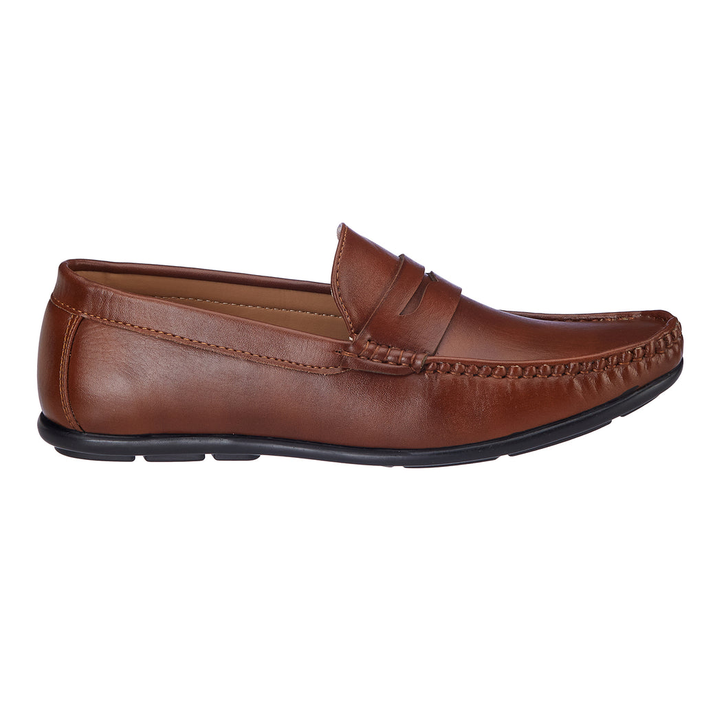 Duke Mens Classic Solid Loafers (FWD4050)