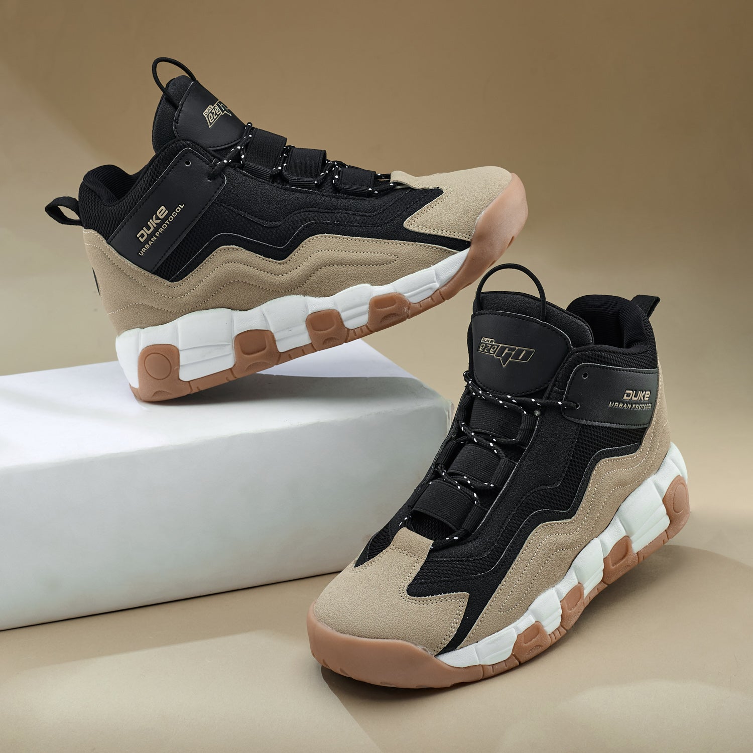Duke Mens Highrise Sneakers (FWOL2588)