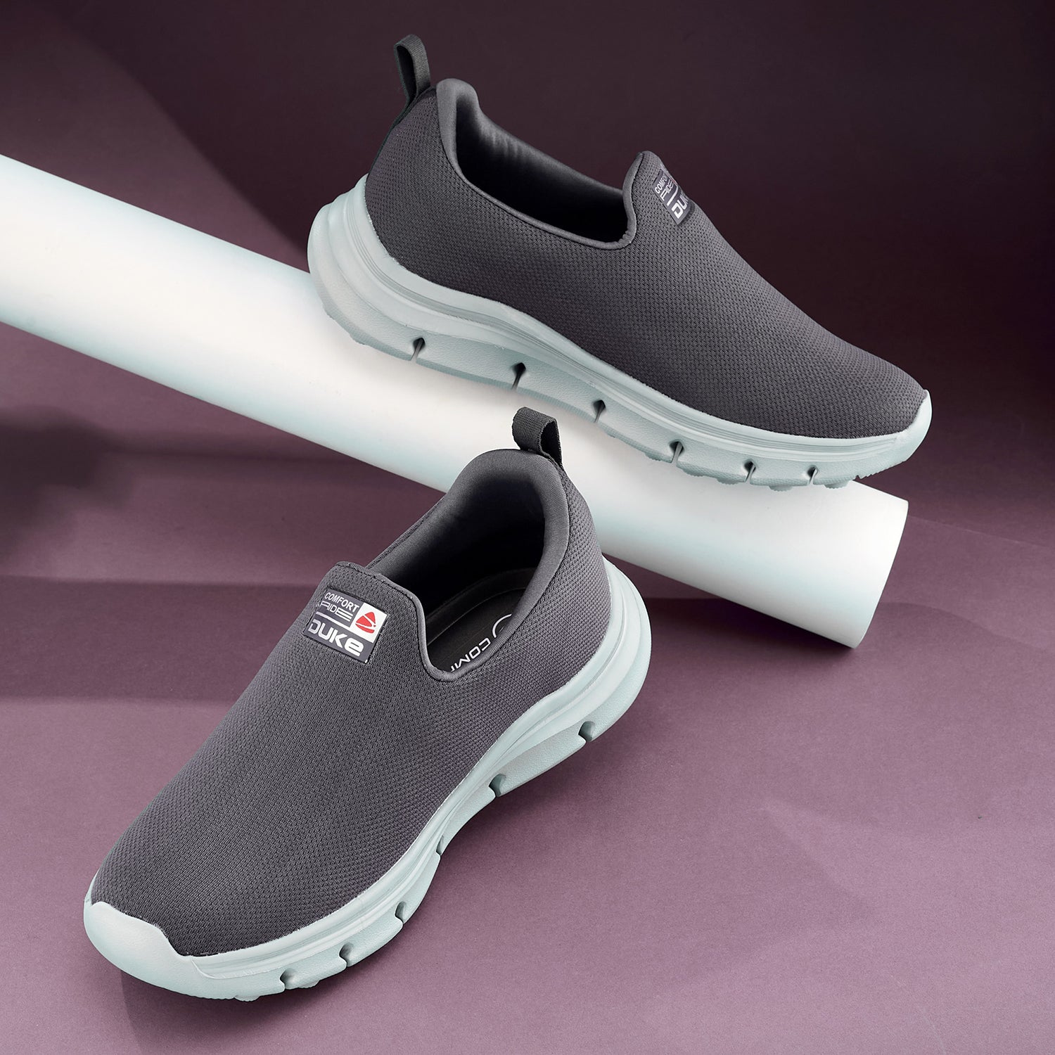 Duke Mens Comfystep Slip-On Shoes (FWOL2169)