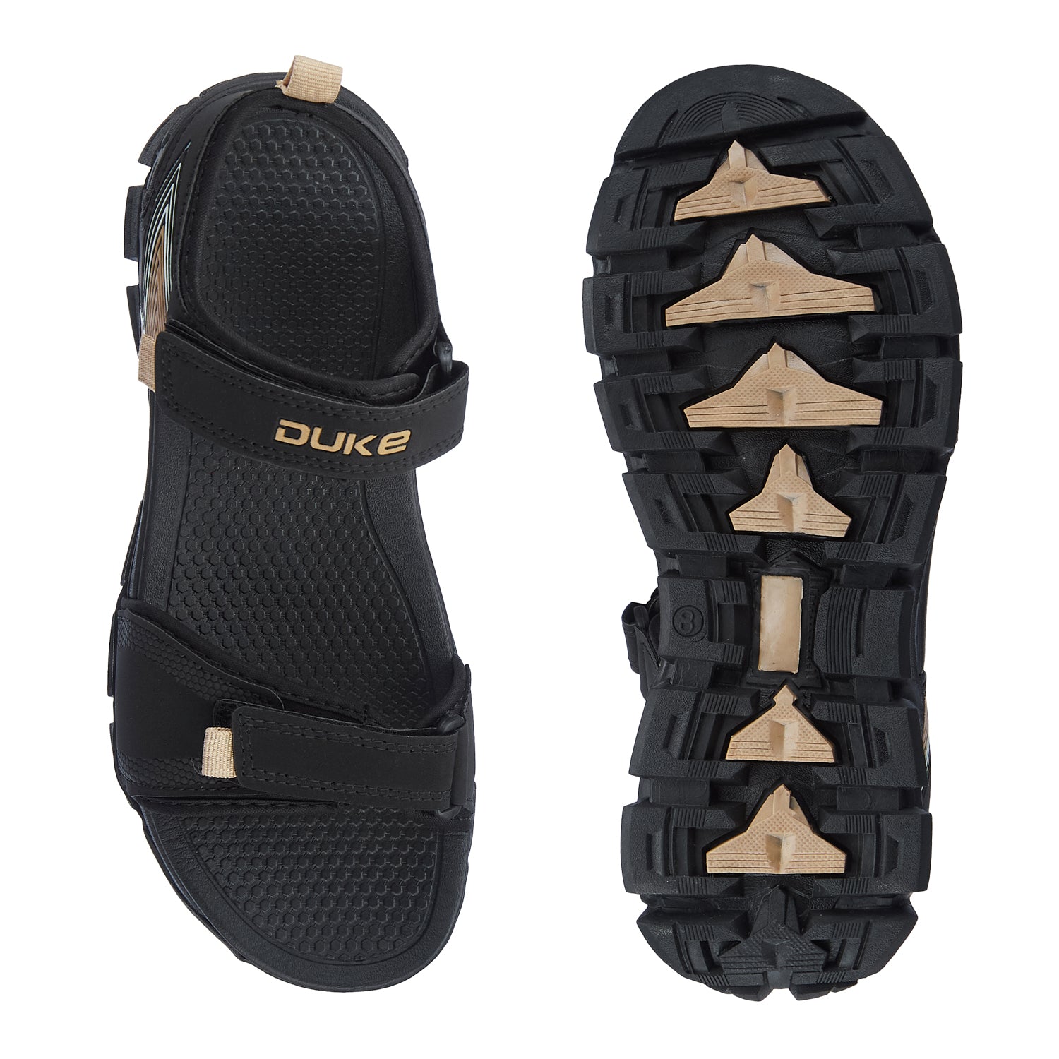 Duke Men Textured Sports Sandals (FWF3067)