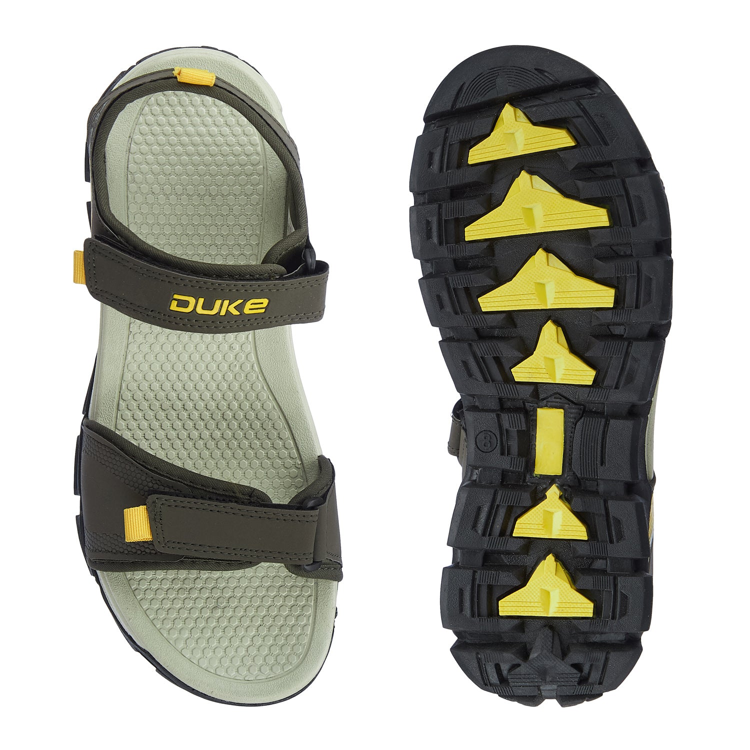 Duke Men Textured Sports Sandals (FWF3067)