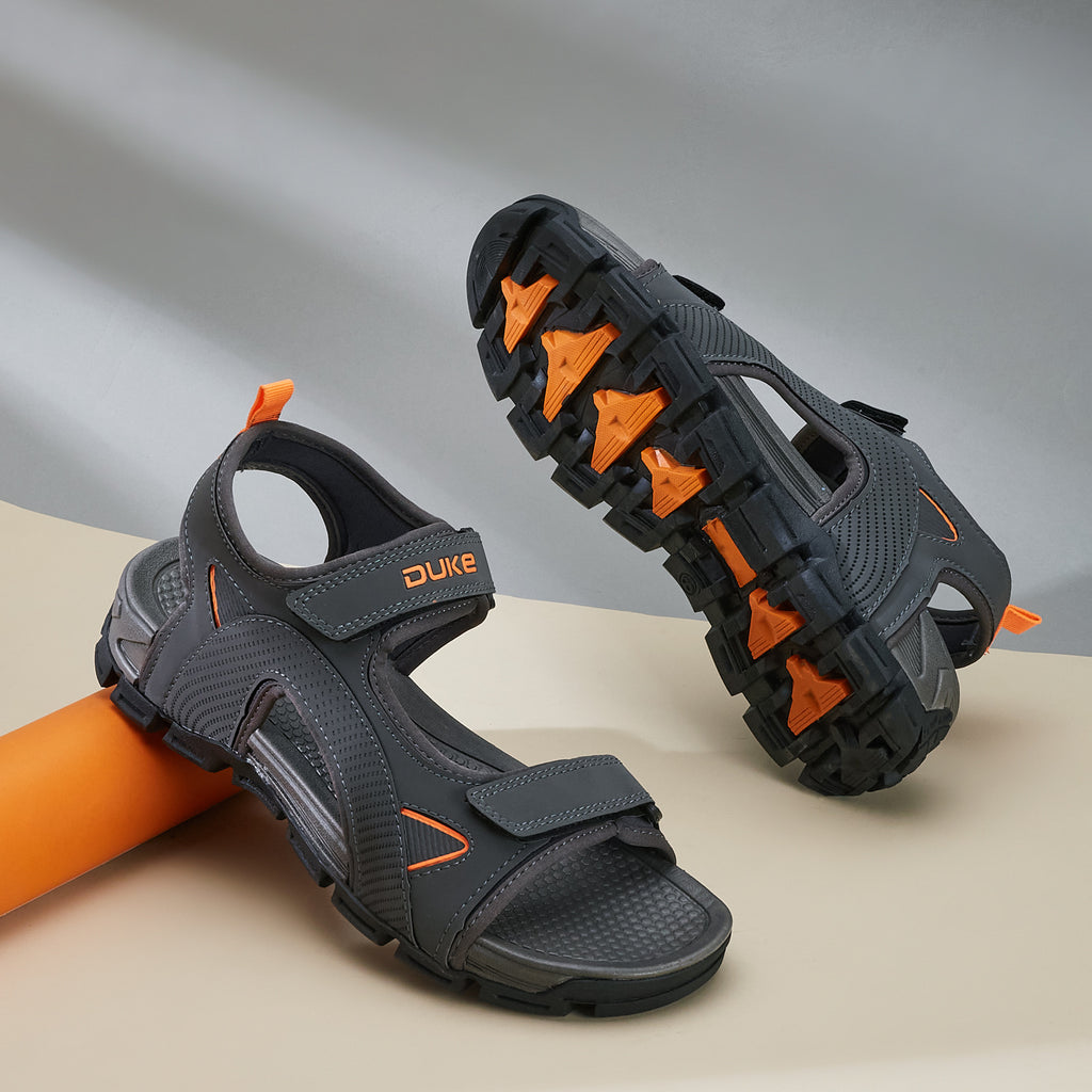 Duke Men Textured Sports Sandals (FWF3068)