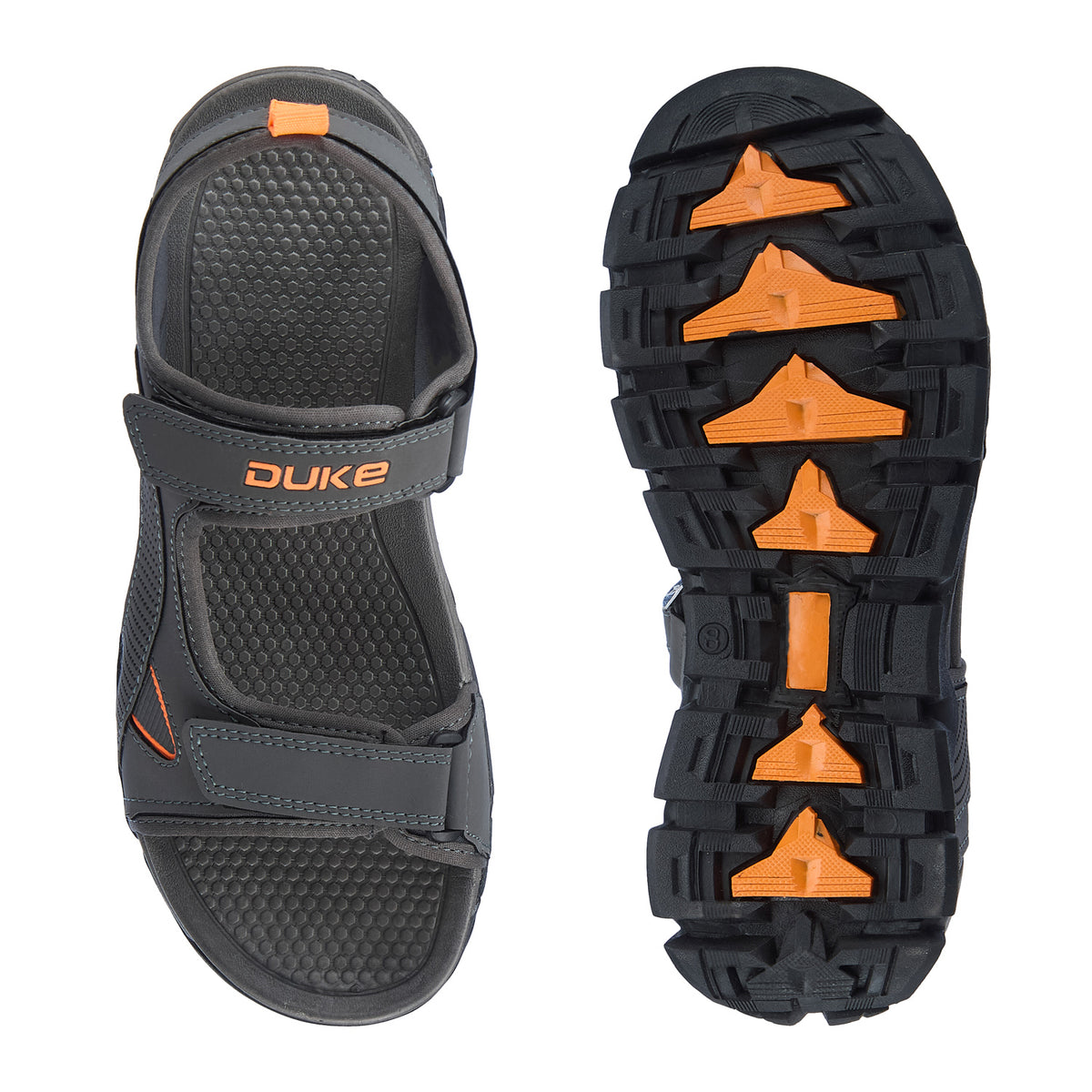 Duke Men Textured Sports Sandals (FWF3068)