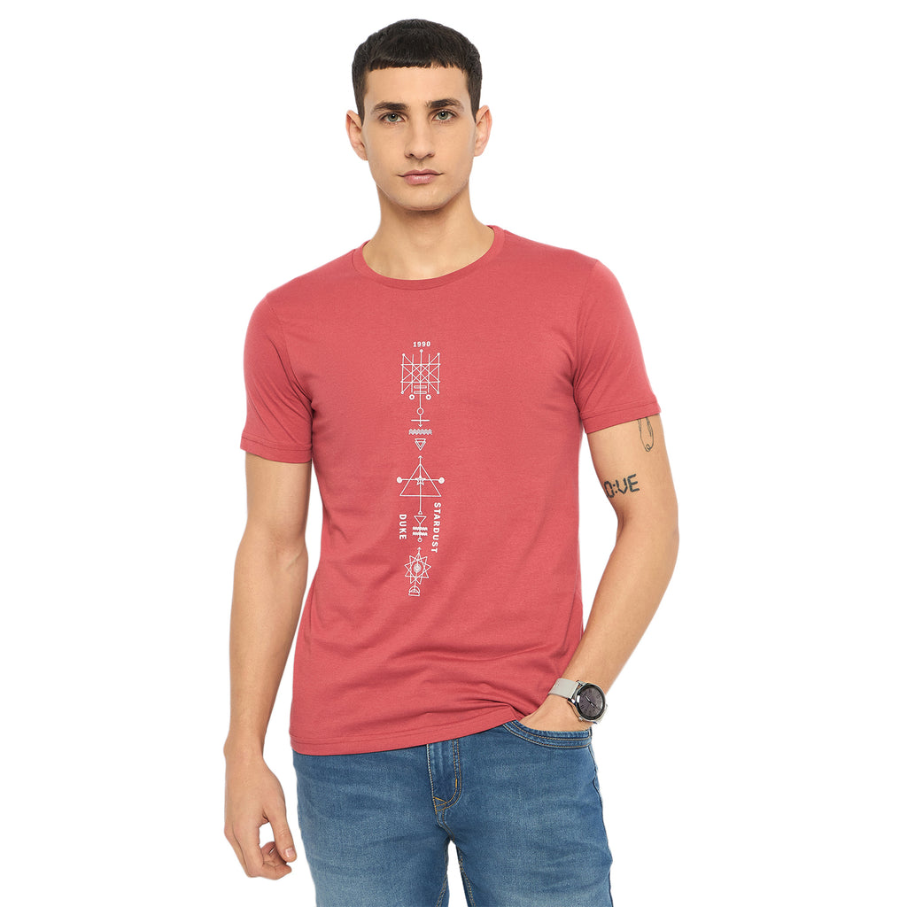 Duke Stardust Men Half Sleeve Cotton T-shirt (SDVP39)