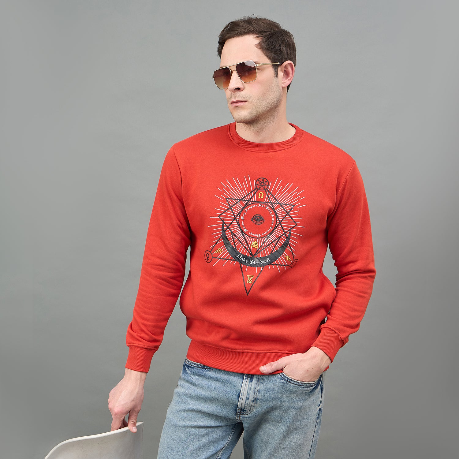 Duke Urban Men Round Neck Sweatshirt (LF6243)