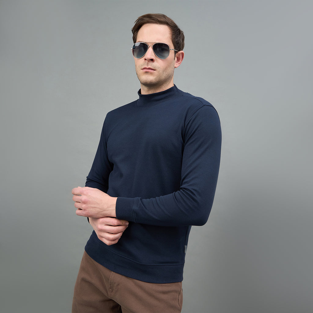 Duke Urban Men Turtle Neck Regular Sweatshirt (LF6435S)