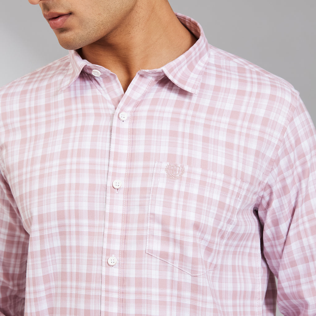 Duke Men Regular Full Sleeve Cotton Shirt (SDO7CKCR)