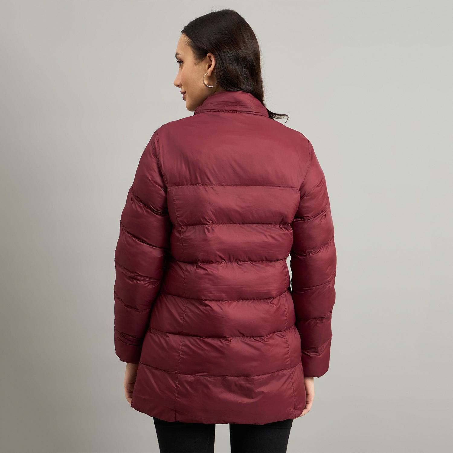 Duke Urban Women Short Style Hooded Bomber Jacket (SDZ4145)