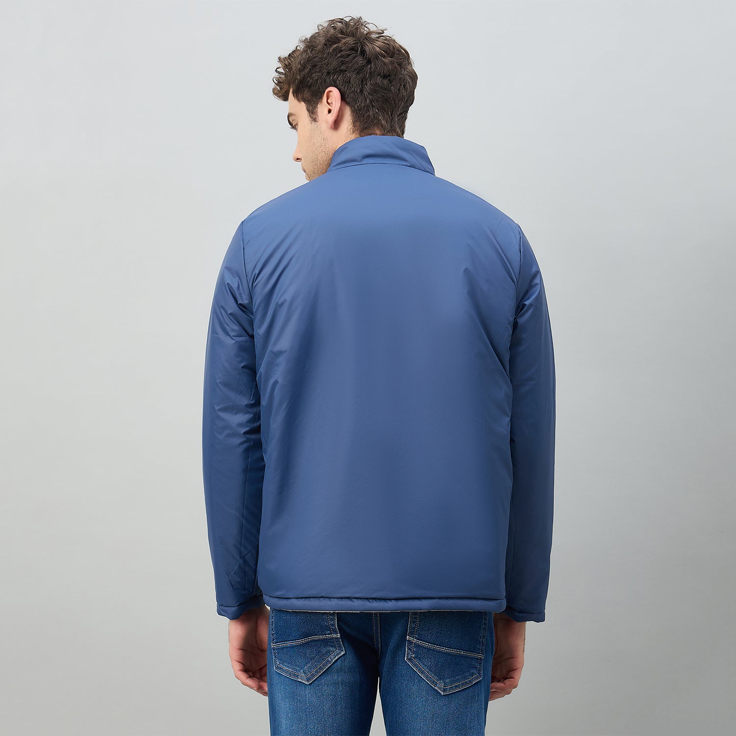 Duke Urban Men Reversible High Neck Regular Jacket (OSDZ9292)