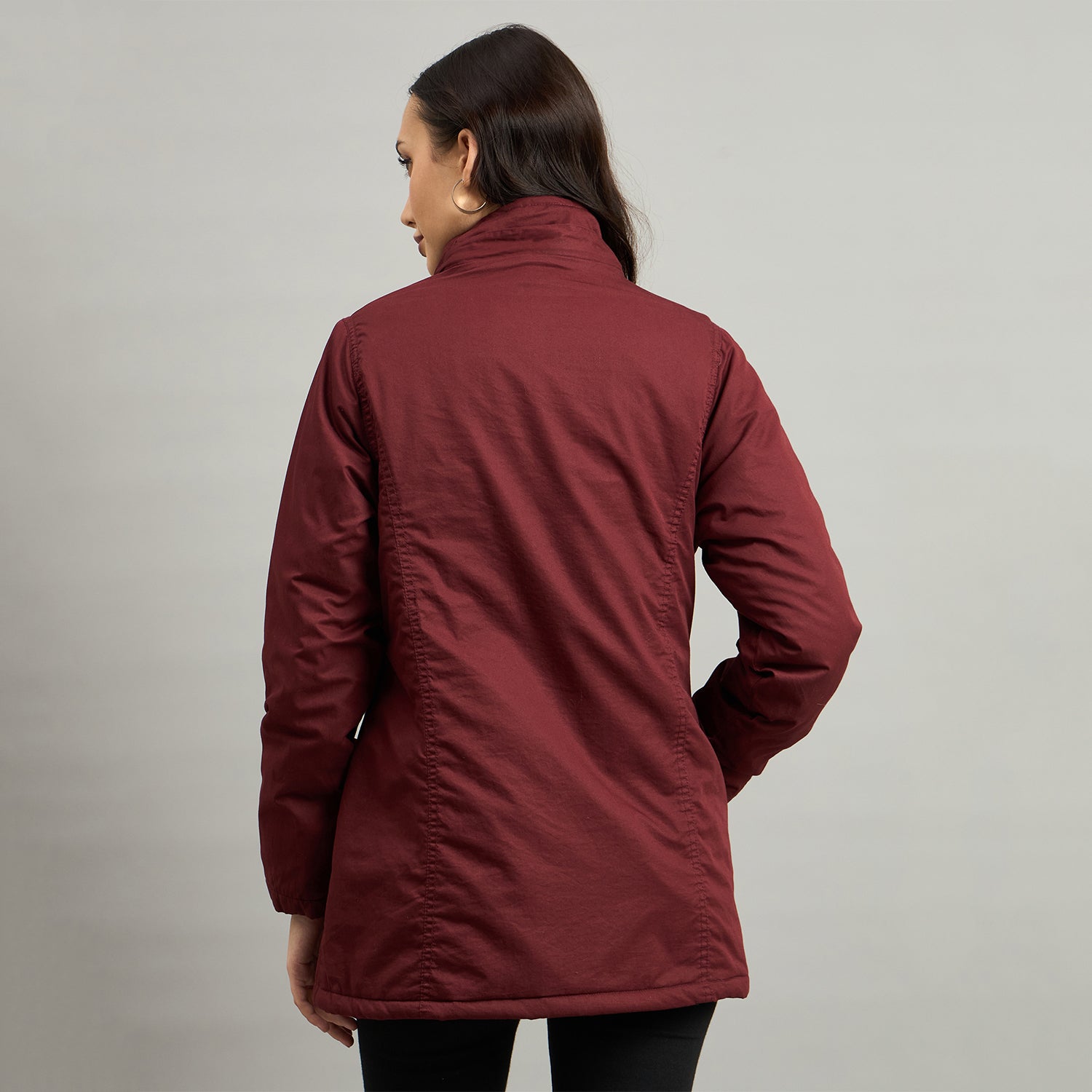 Duke Urban Women Short Style Hooded Bomber Jacket (SDZ4050R)