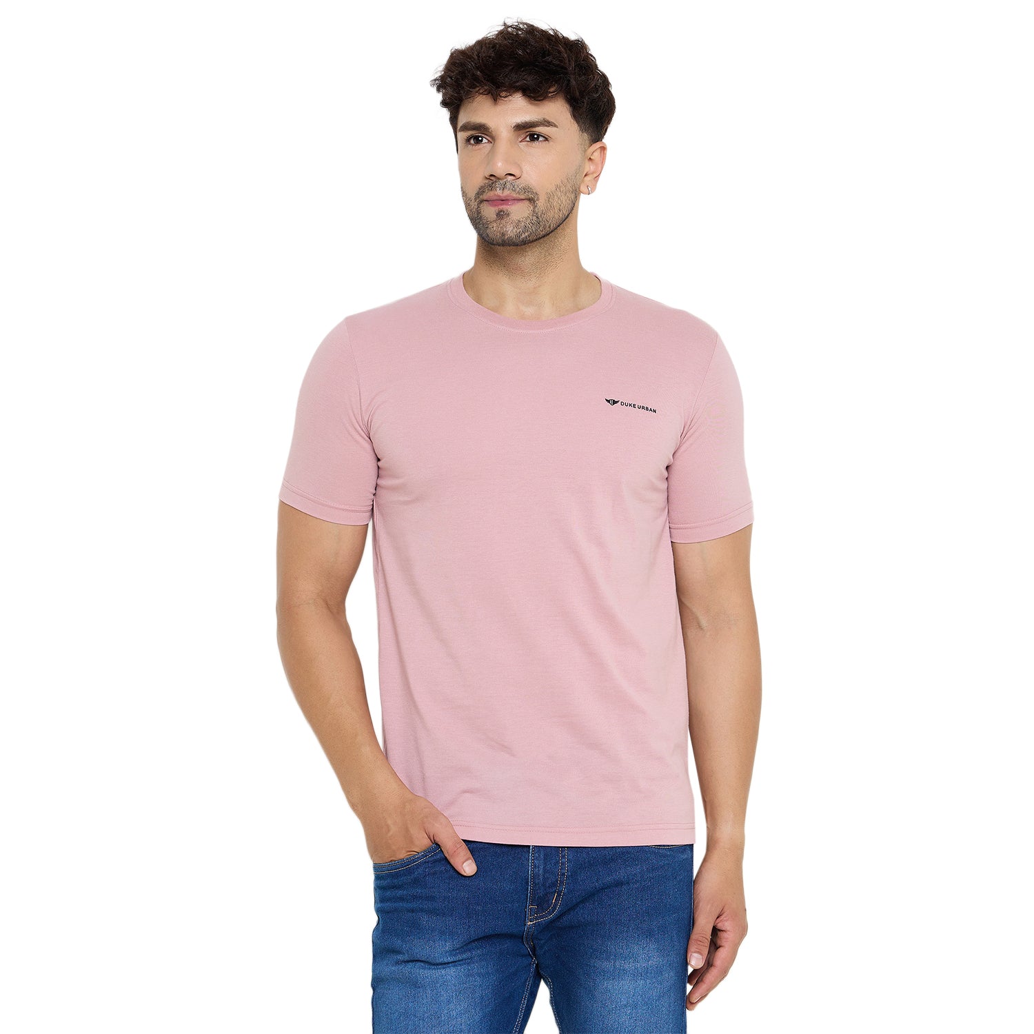 Duke Urban Men Half Sleeve Cotton Pack of 3 T-shirts (ONSDVP41)