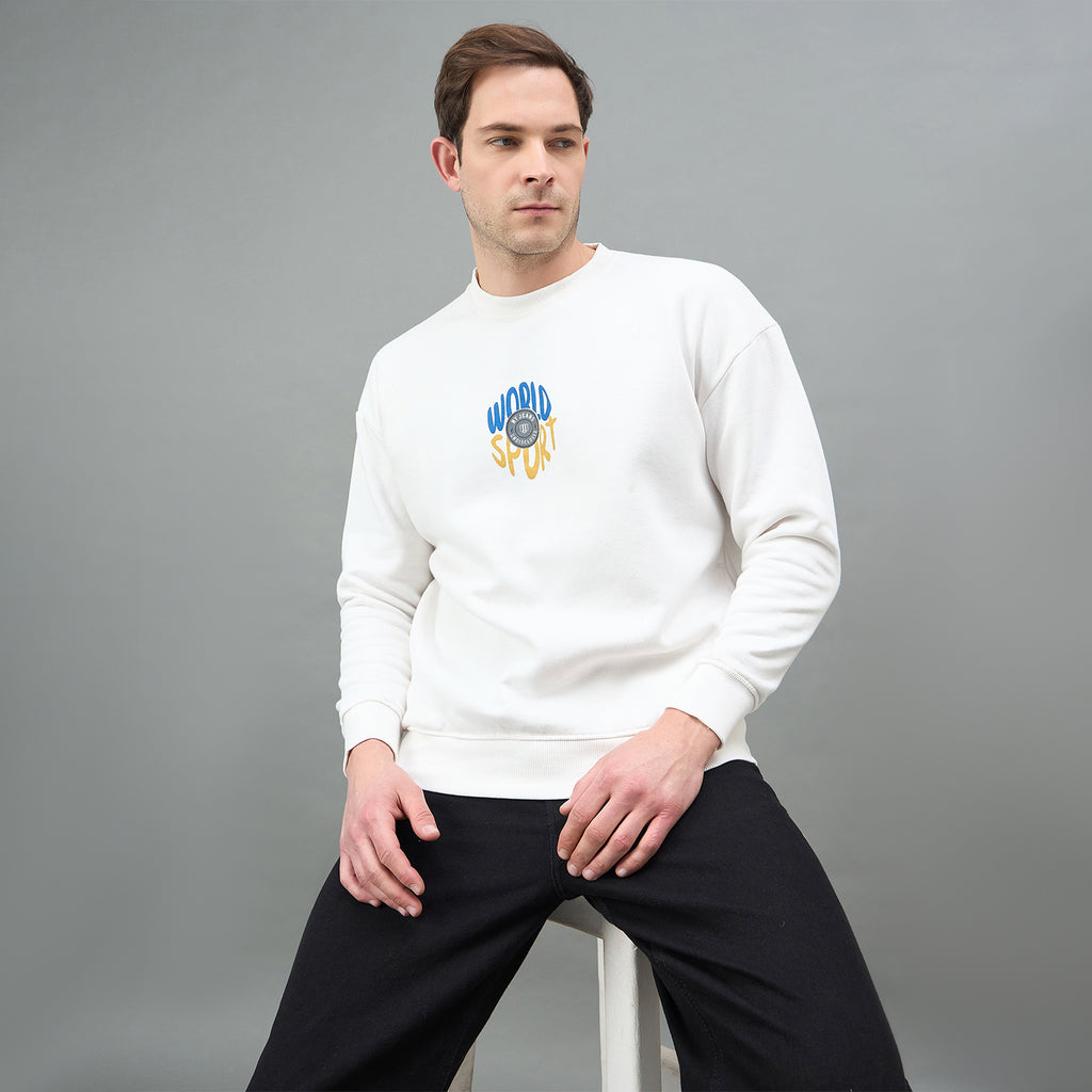 Duke Urban Men Round Neck Oversized Sweatshirt (LF6452)