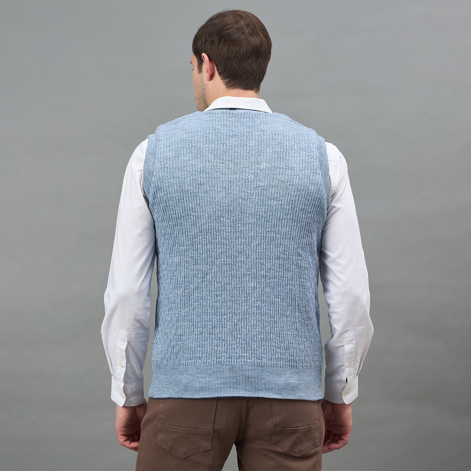 Duke Urban Men Sleeveless Reversible Sweater (SDS2171A)