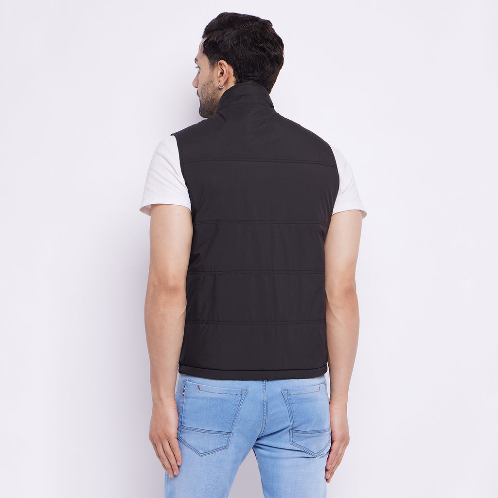 Duke Urban Men Sleeveless Reversible Jacket (SDZ3056)