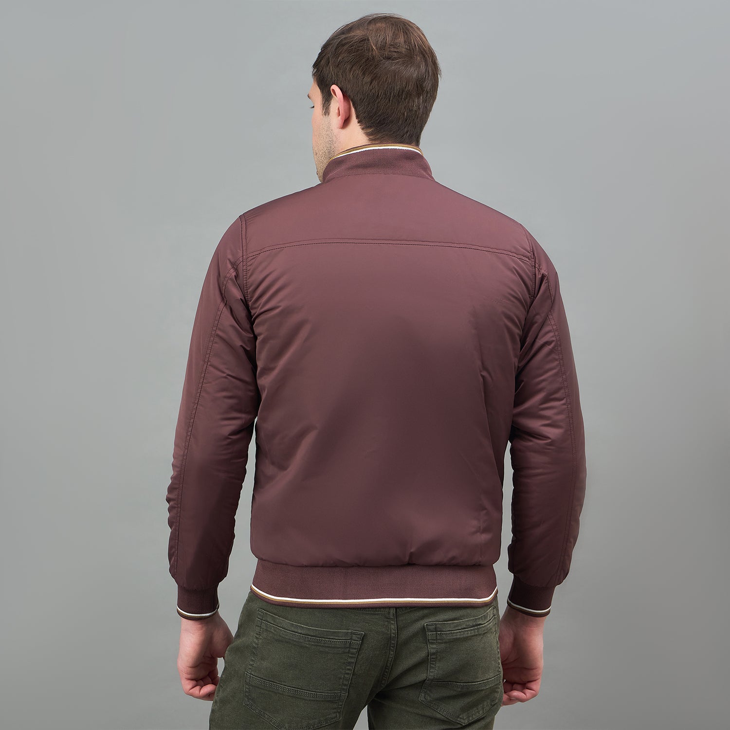 Duke Urban Men Full Sleeve High Neck Reversible Jacket (SDZ3149)
