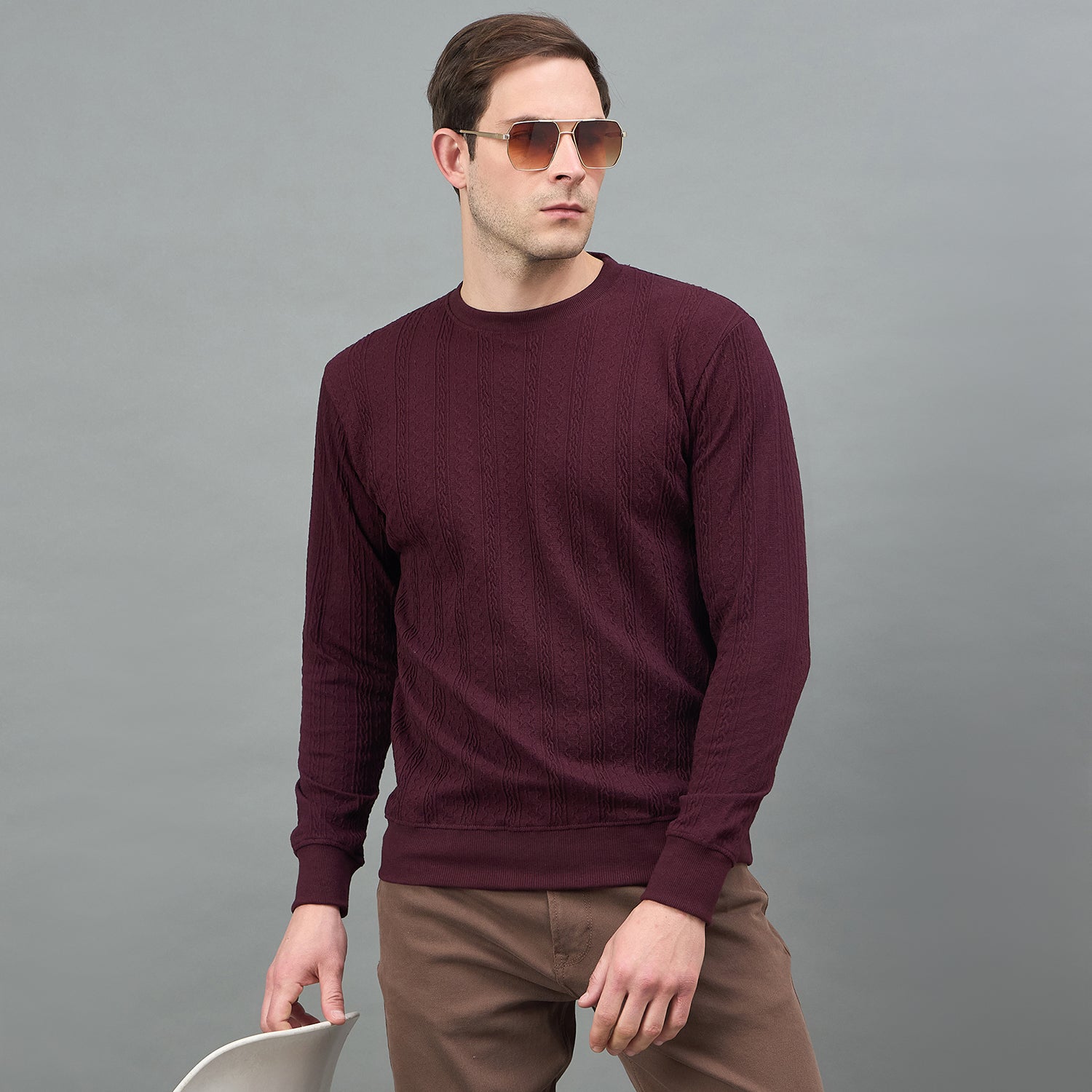 Duke Urban Men Round Neck Full Sleeve Sweatshirt (LF6492)