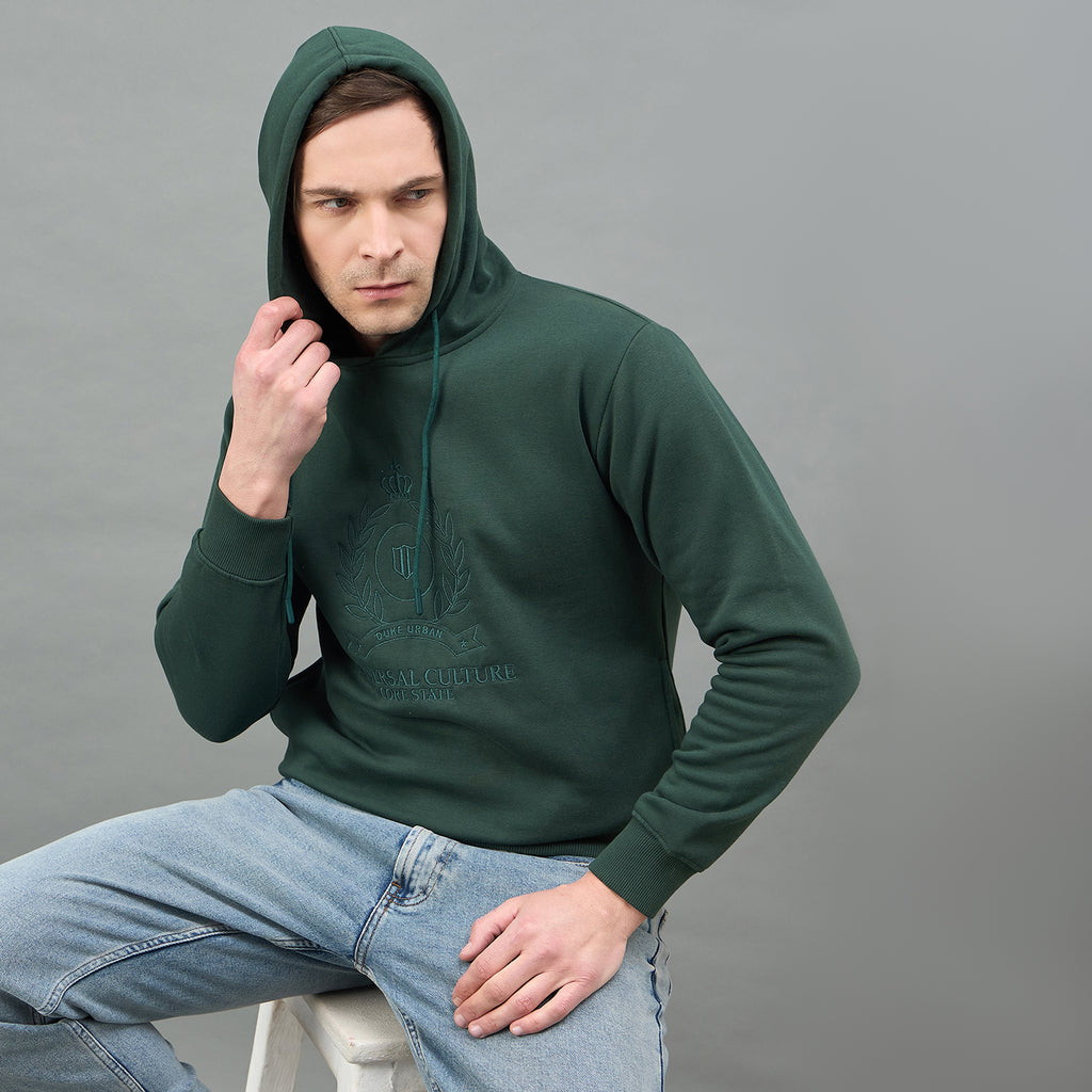 Duke Urban Men Hooded Regular Sweatshirt (LF6440)