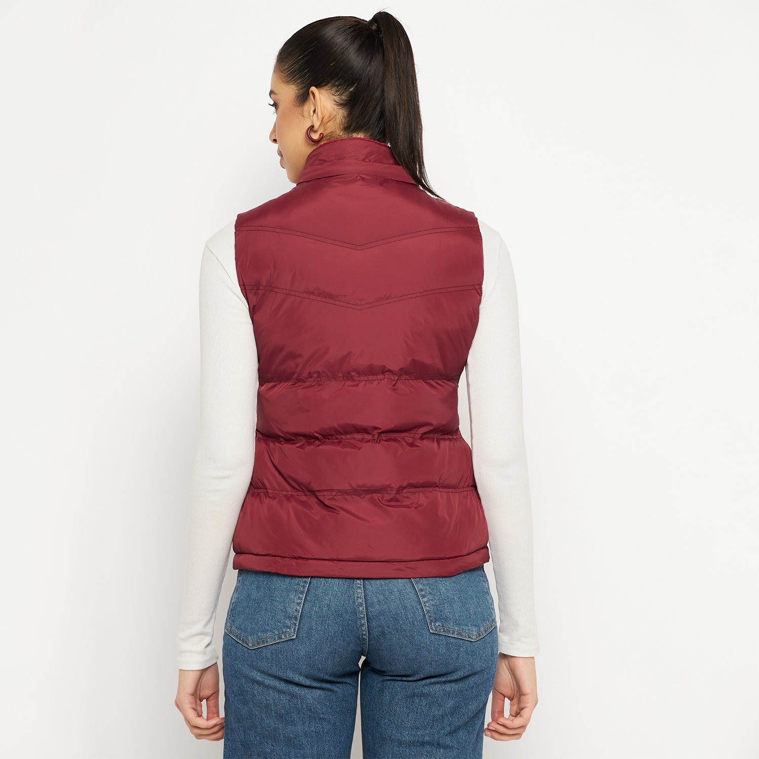 Duke Urban Women Sleeveless Jacket (SDZ4043)