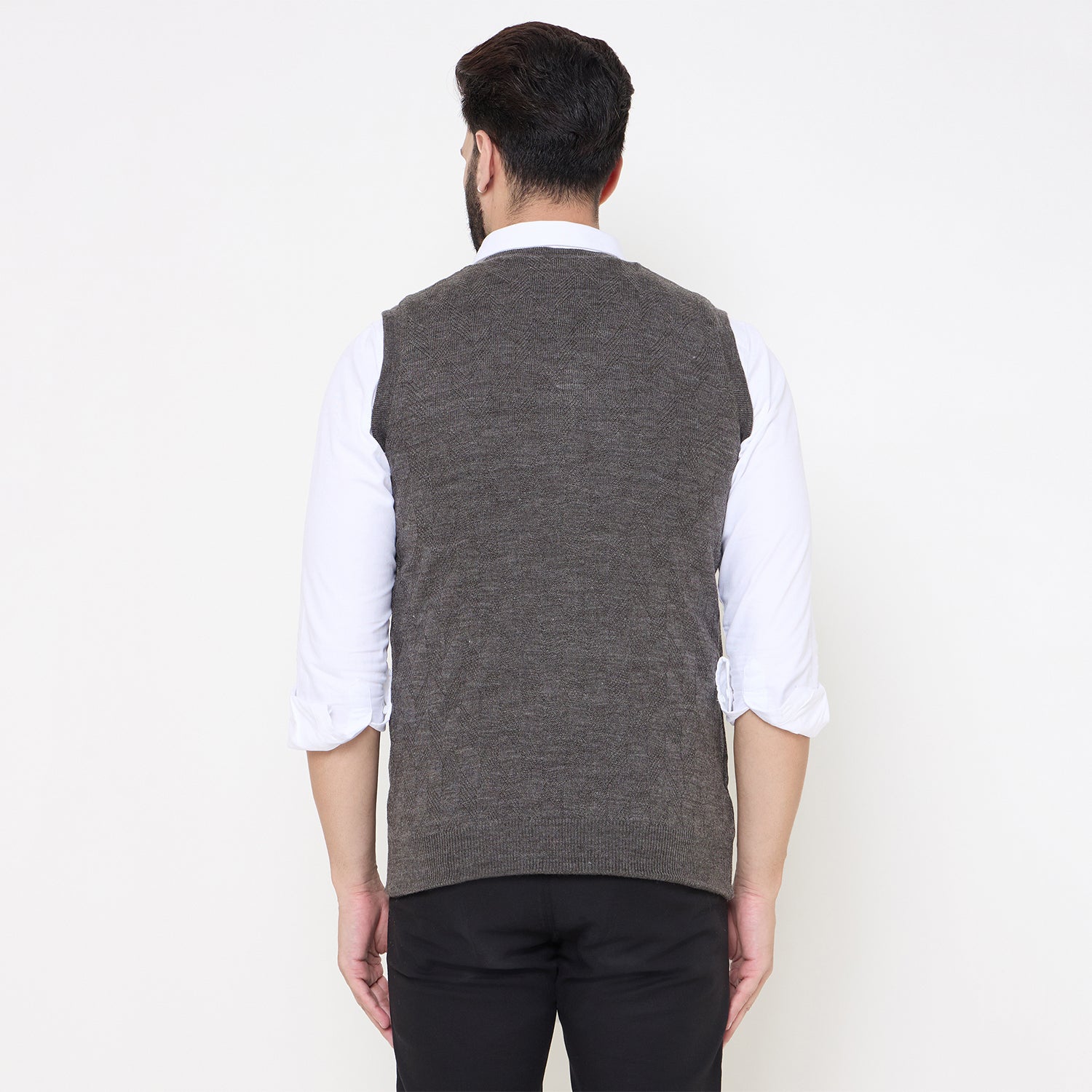 Duke Urban Men V Neck Reversible Sweater (SDS2287)