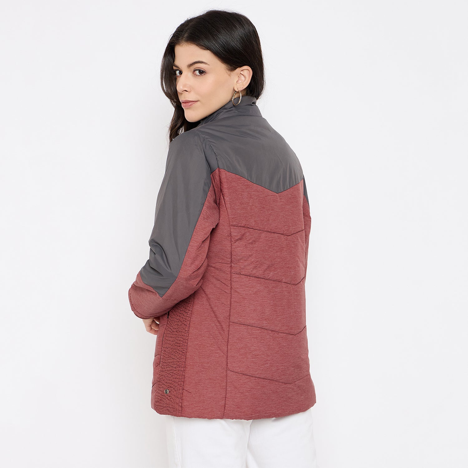 Duke Urban Women Full Sleeve Quilted Jacket (SDZ4064)