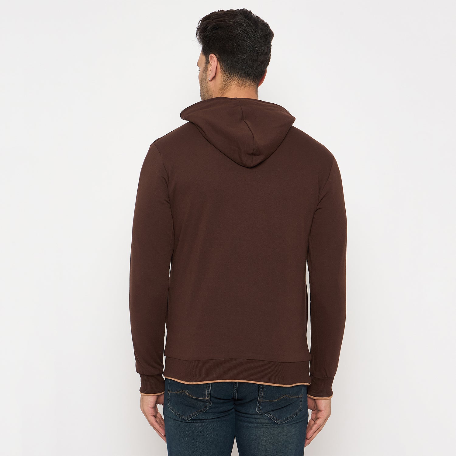 Duke Urban Men Full Sleeve Hooded Reversible Sweatshirt (LF6441)