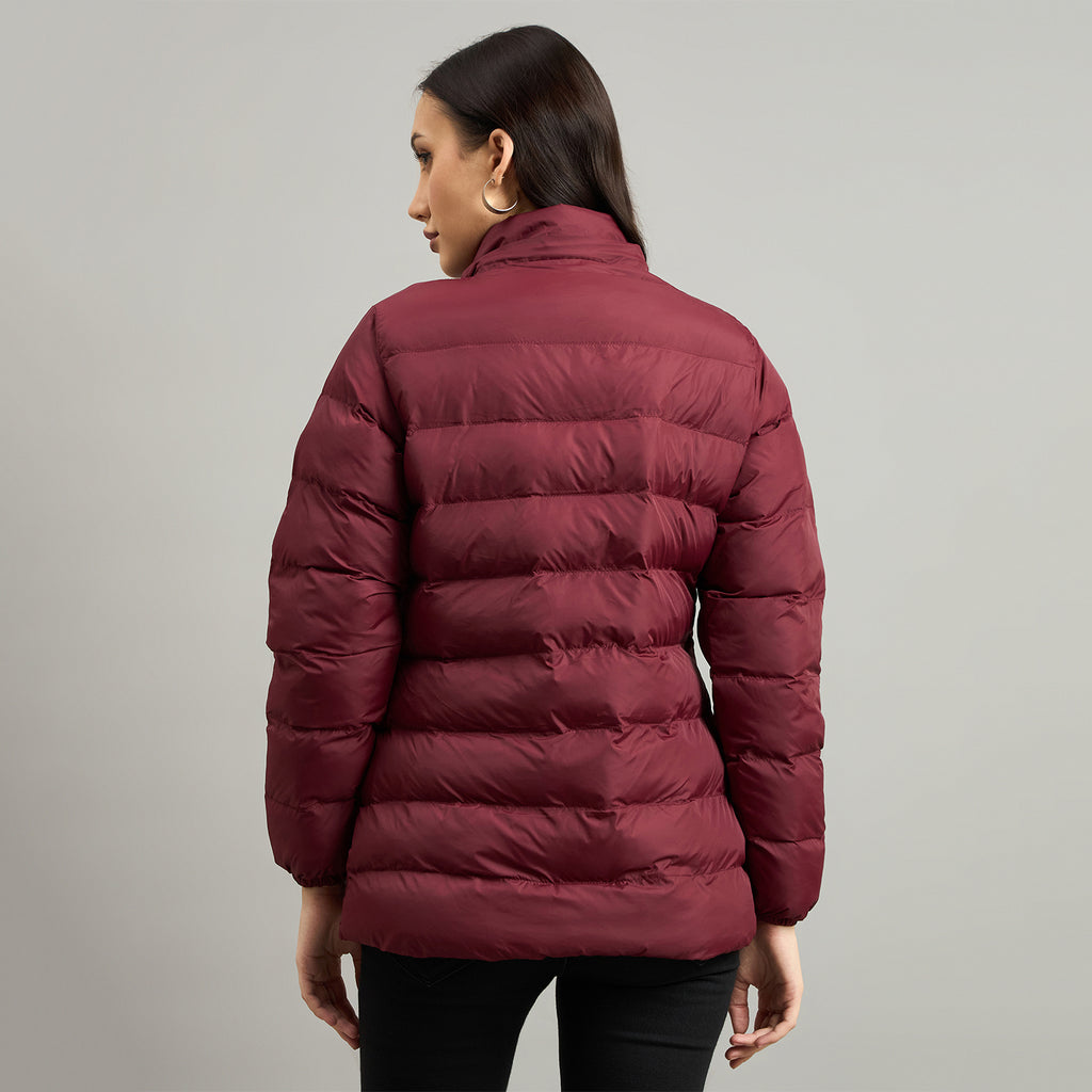 Duke Women Short Style Hooded Bomber Jacket (SDZ4114)