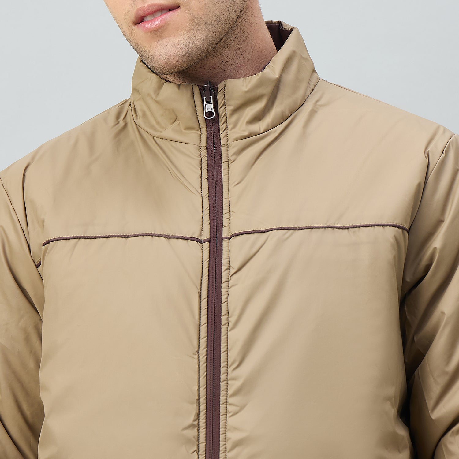 Duke Urban Men Reversible High Neck Regular Jacket (OSDZ9292)