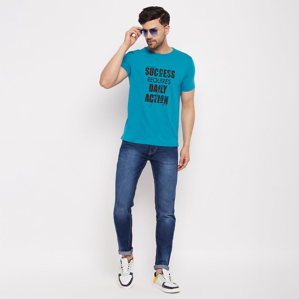 Duke Stardust Men Half Sleeve Cotton T-shirt (SDVP39)