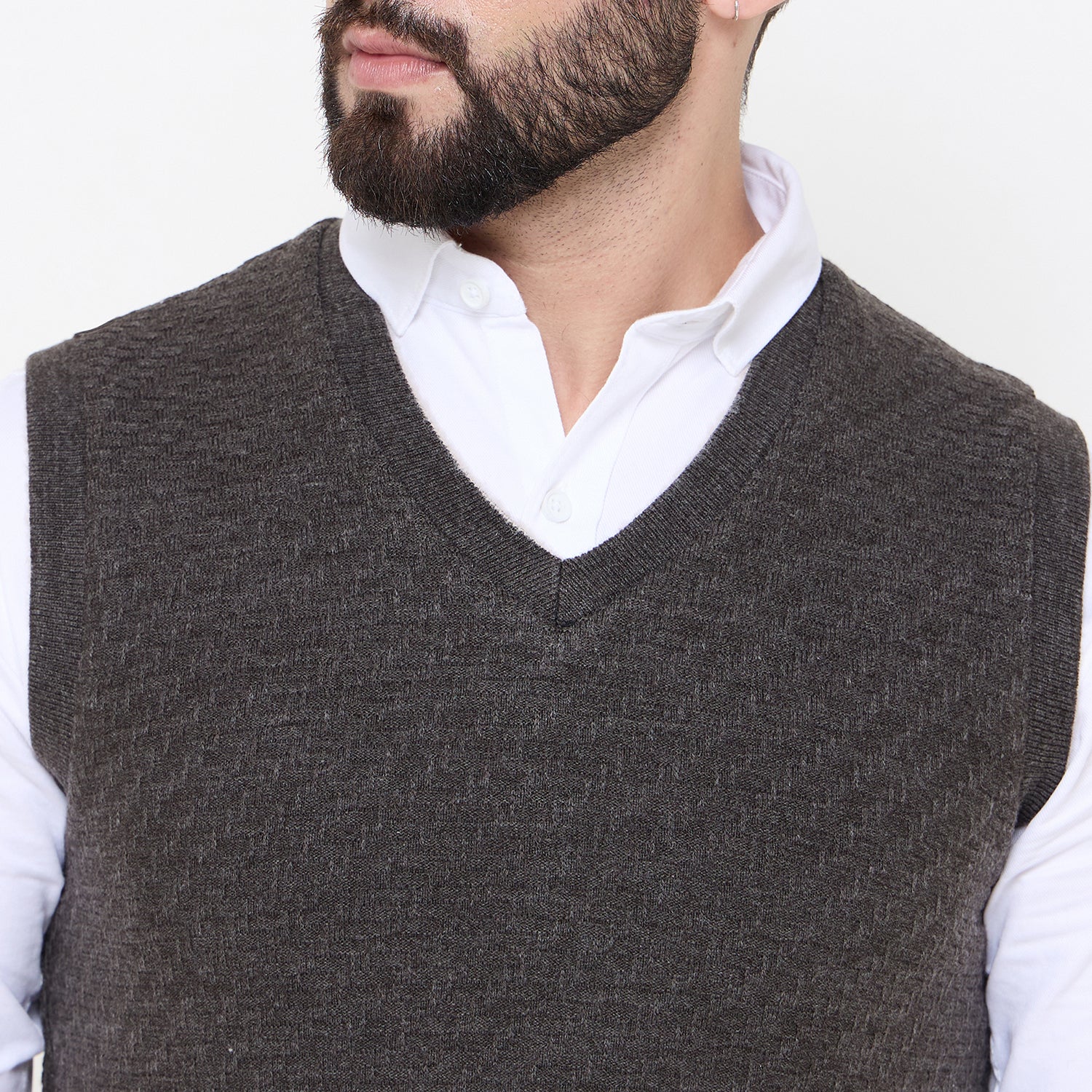 Duke Urban Men V Neck Reversible Sweater (SDS2285)