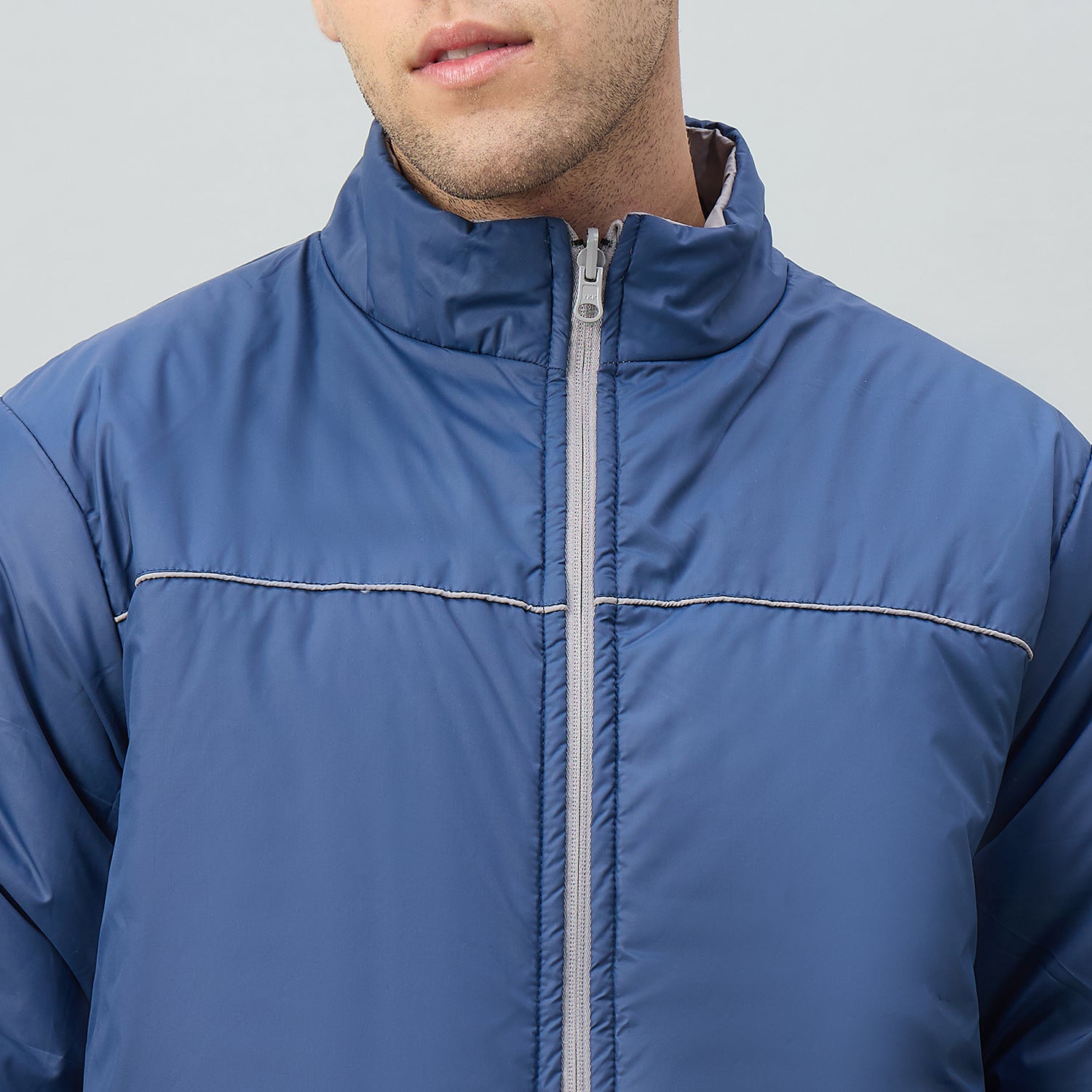 Duke Urban Men Reversible High Neck Regular Jacket (OSDZ9292)