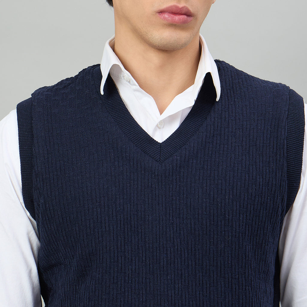 Duke Urban Men Sleeveless Reversible Sweater (SDS2171A)