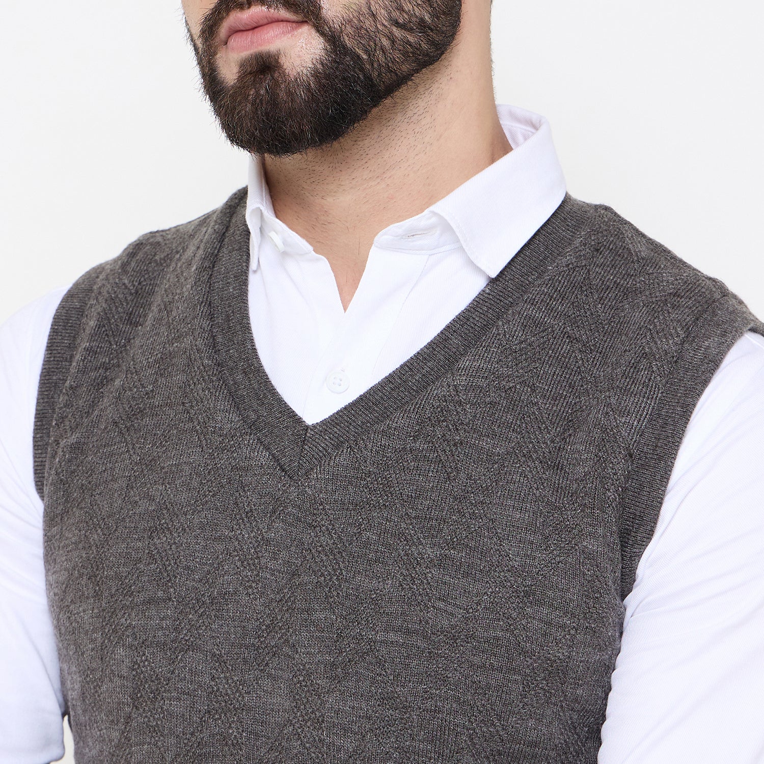 Duke Urban Men V Neck Reversible Sweater (SDS2287)