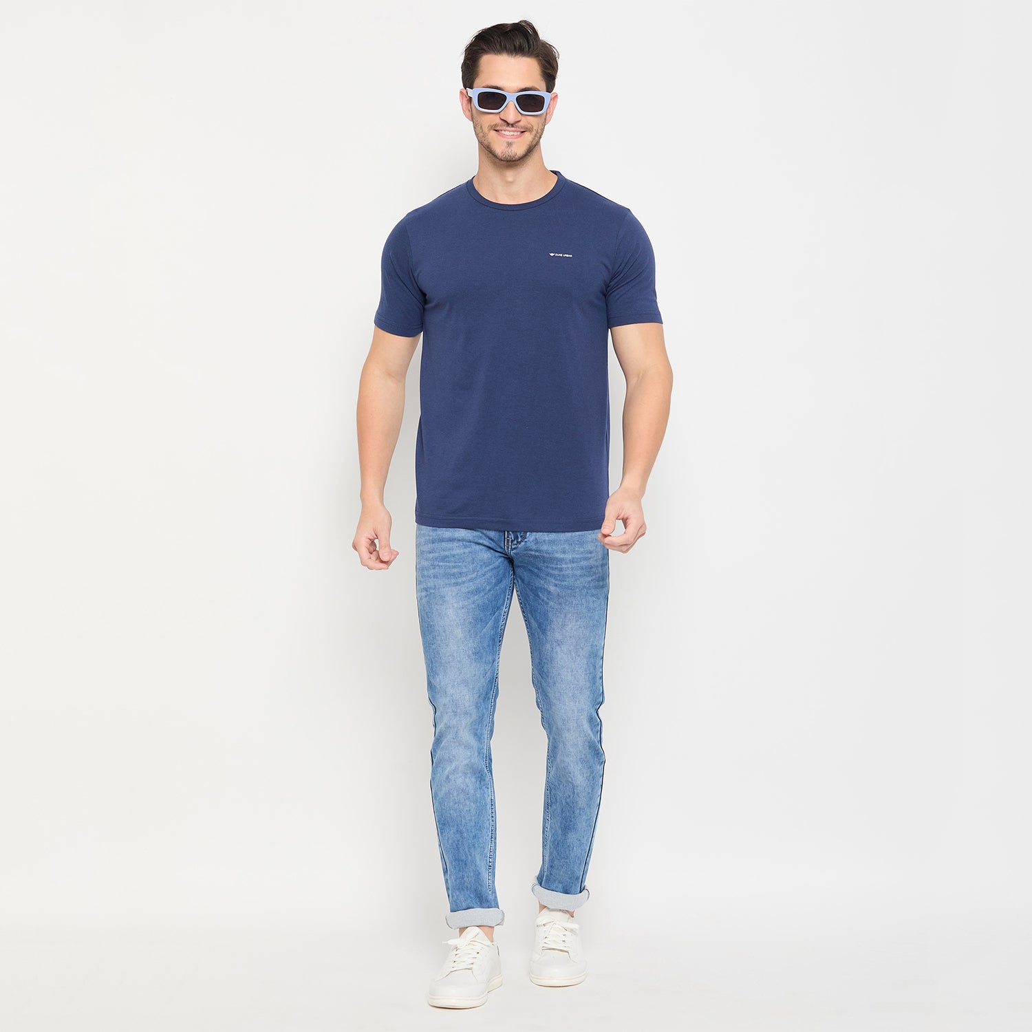 Duke Urban Men Half Sleeve Cotton Pack of 3 T-shirts (ONSDVP41)