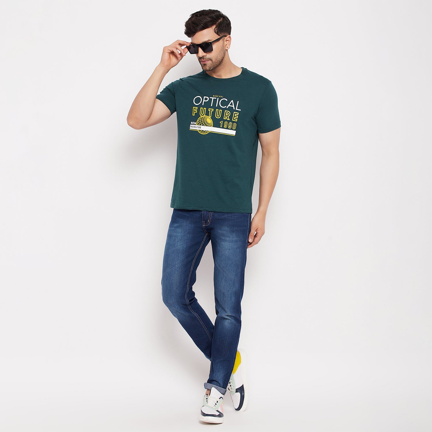 Duke Stardust Men Half Sleeve Cotton T-shirt (SDVP39)