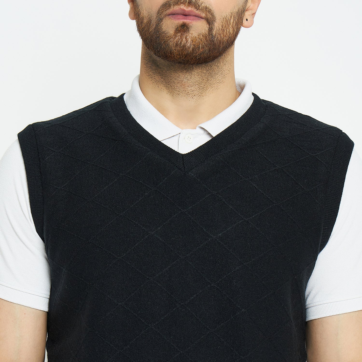Duke Urban Men Sleeveless Regular Fit Reversible Sweater (SDS2173)